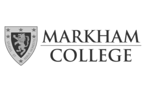 Logo del colegio Markham